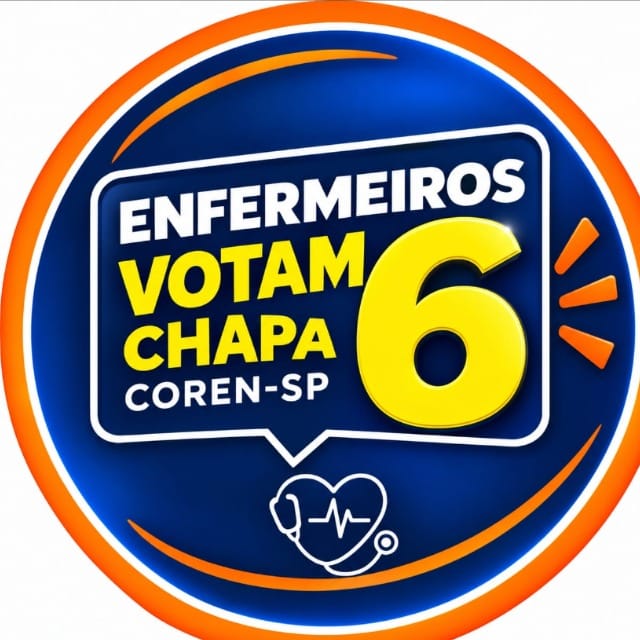 Selo Vote Chapa 6 — Coren-SP